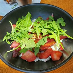 Graze Restaurant signature dishes  Menu changes seasonally; expect dishes like the Graze Burger, creative vegetable preparations, seasonal salads, locally sourced meat and fish entrees. Known for its brunch.
